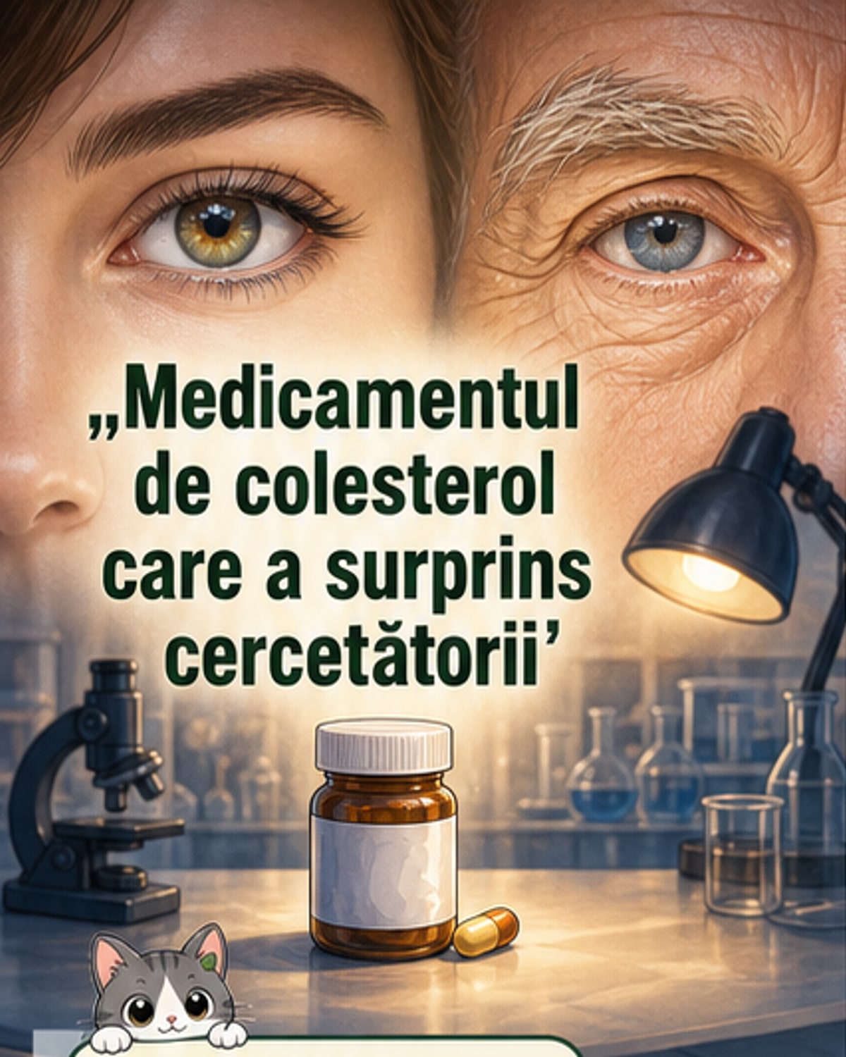 Un medicament pentru colesterol ar putea încetini îmbătrânirea