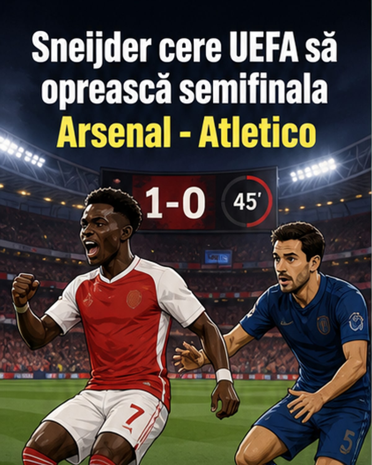 Sneijder, revoltat: „Anulați meciul!”