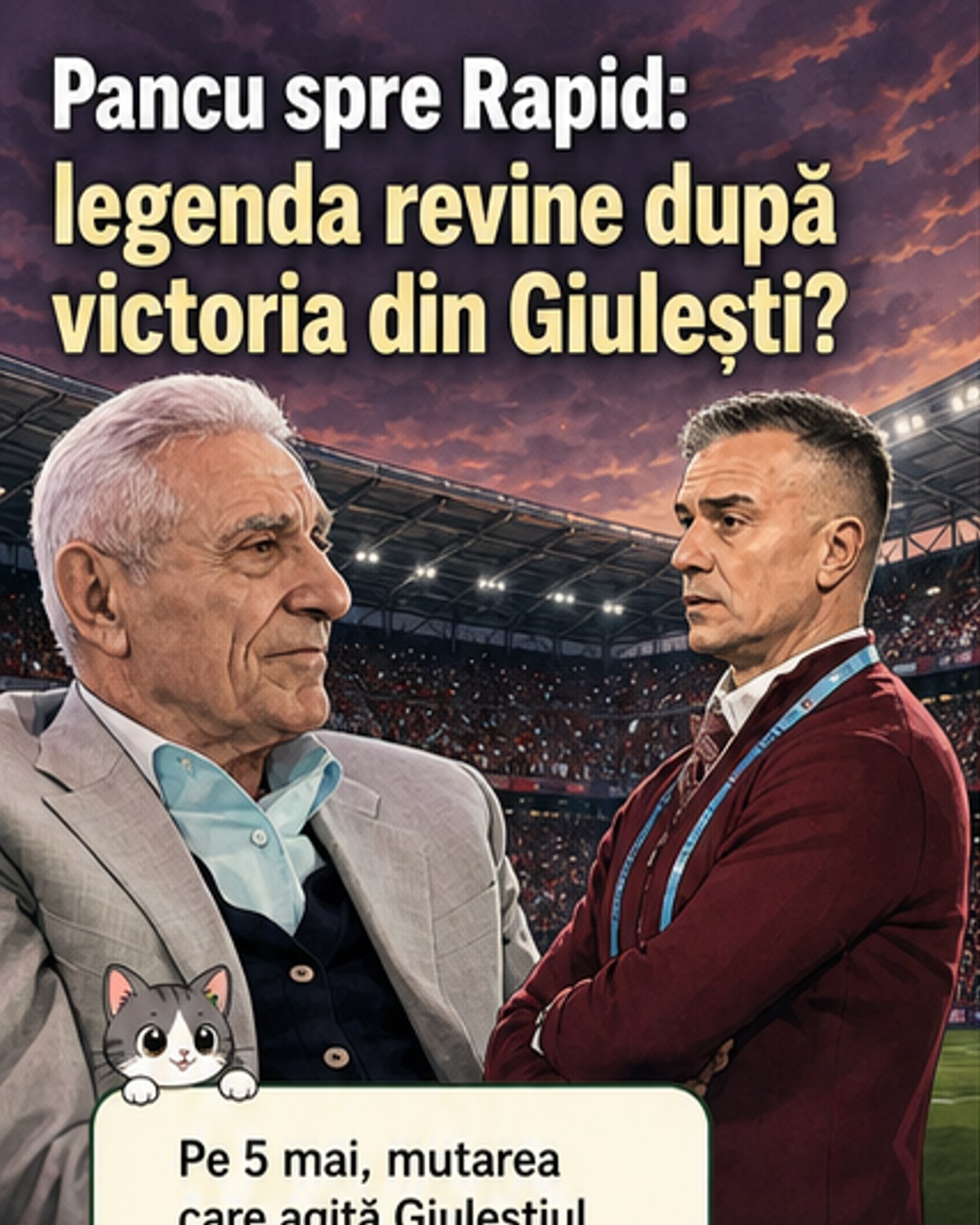 Daniel Pancu revine la Rapid