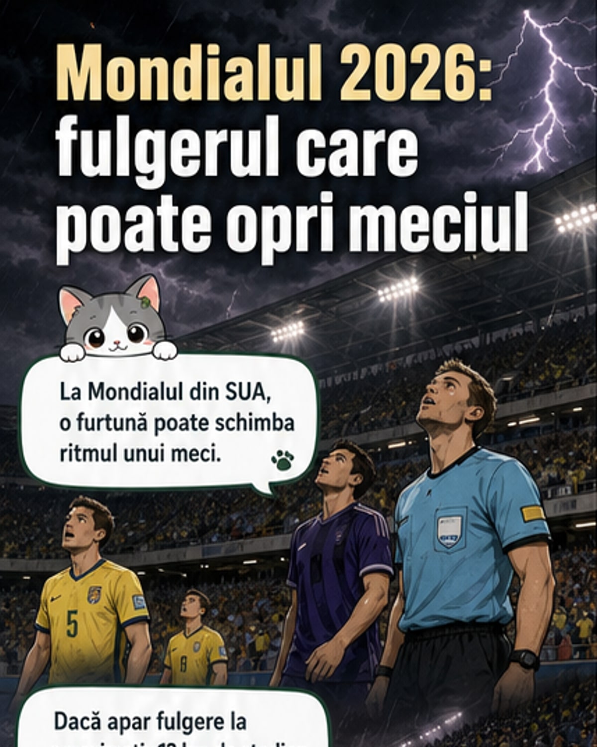Mondialul 2026, sub semnul furtunilor