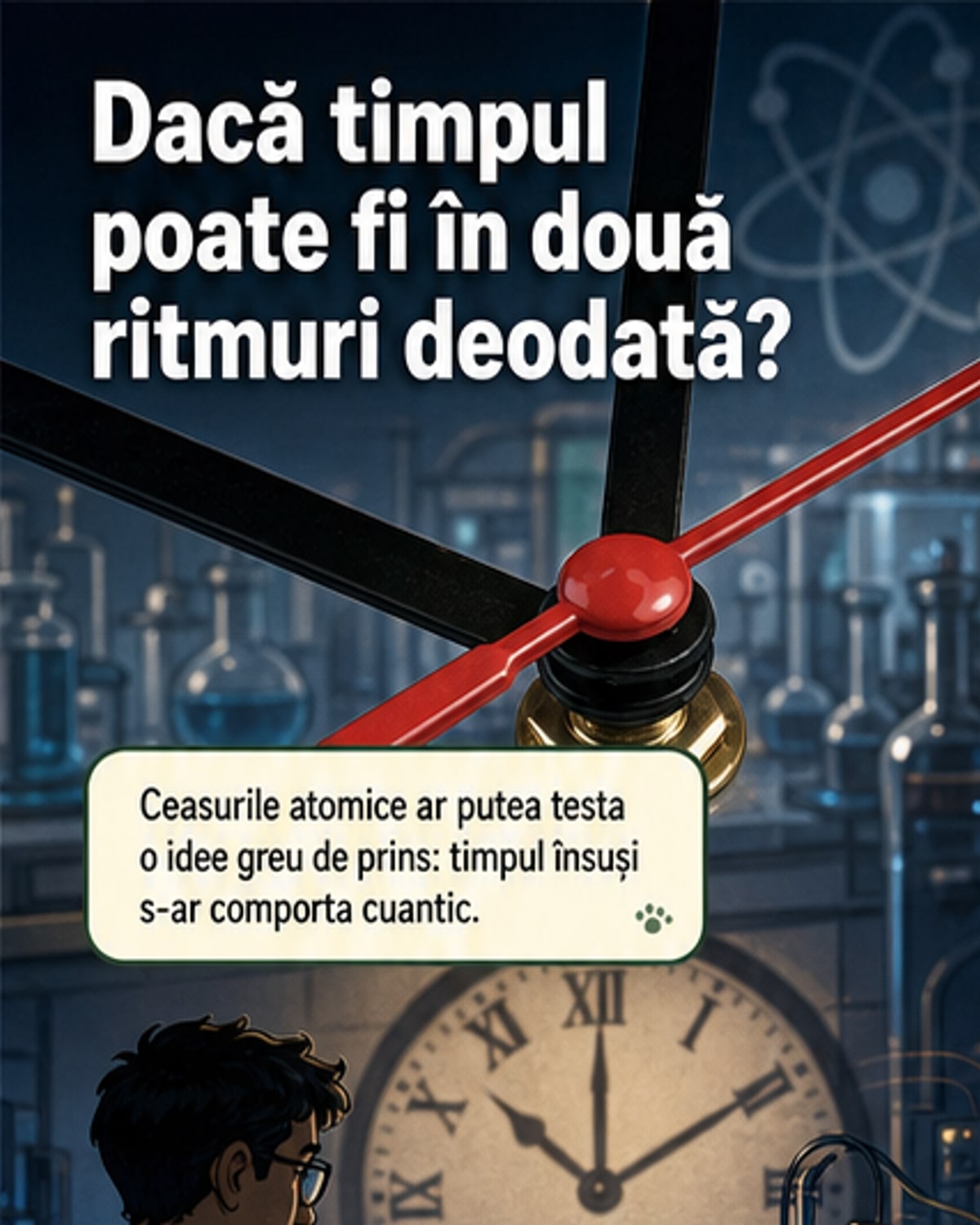 Timpul ar putea exista în mai multe stări simultan