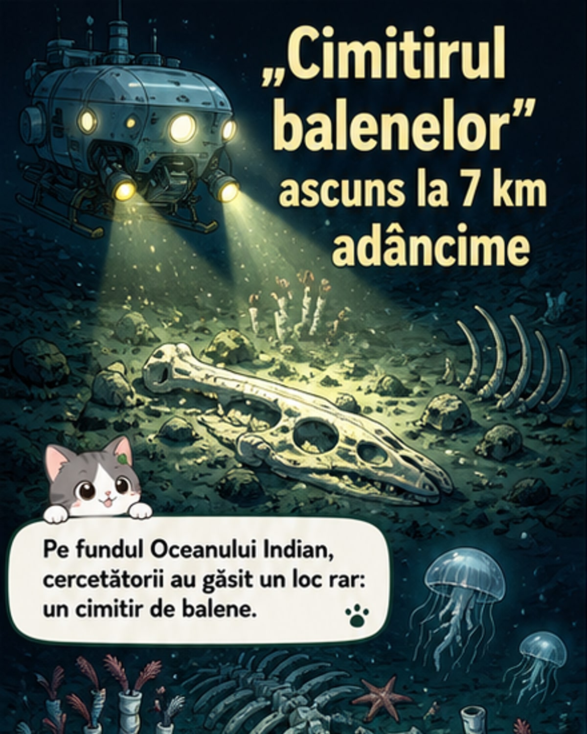 Cimitirul balenelor vechi de milioane de ani