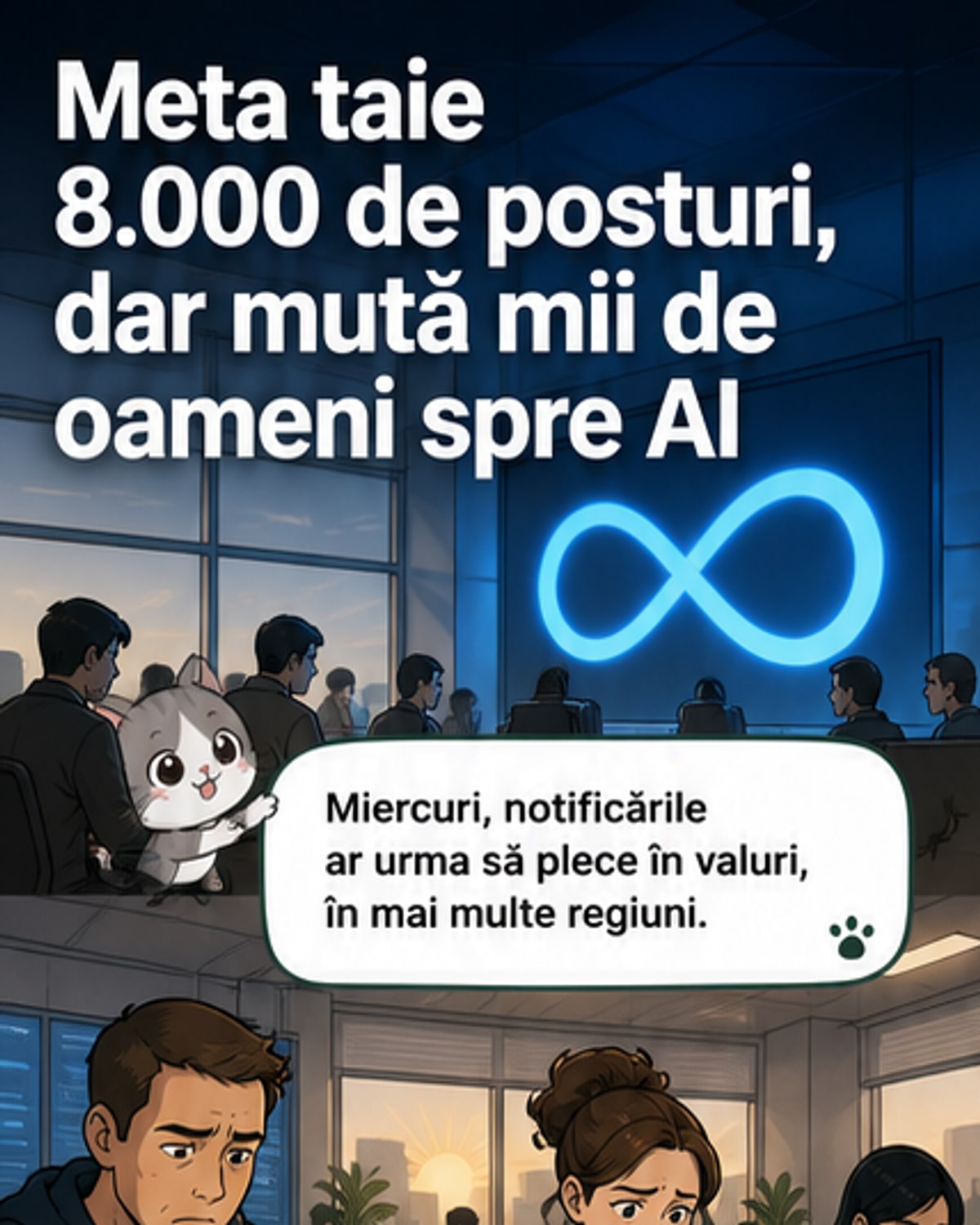 Meta concediază 10% din angajați