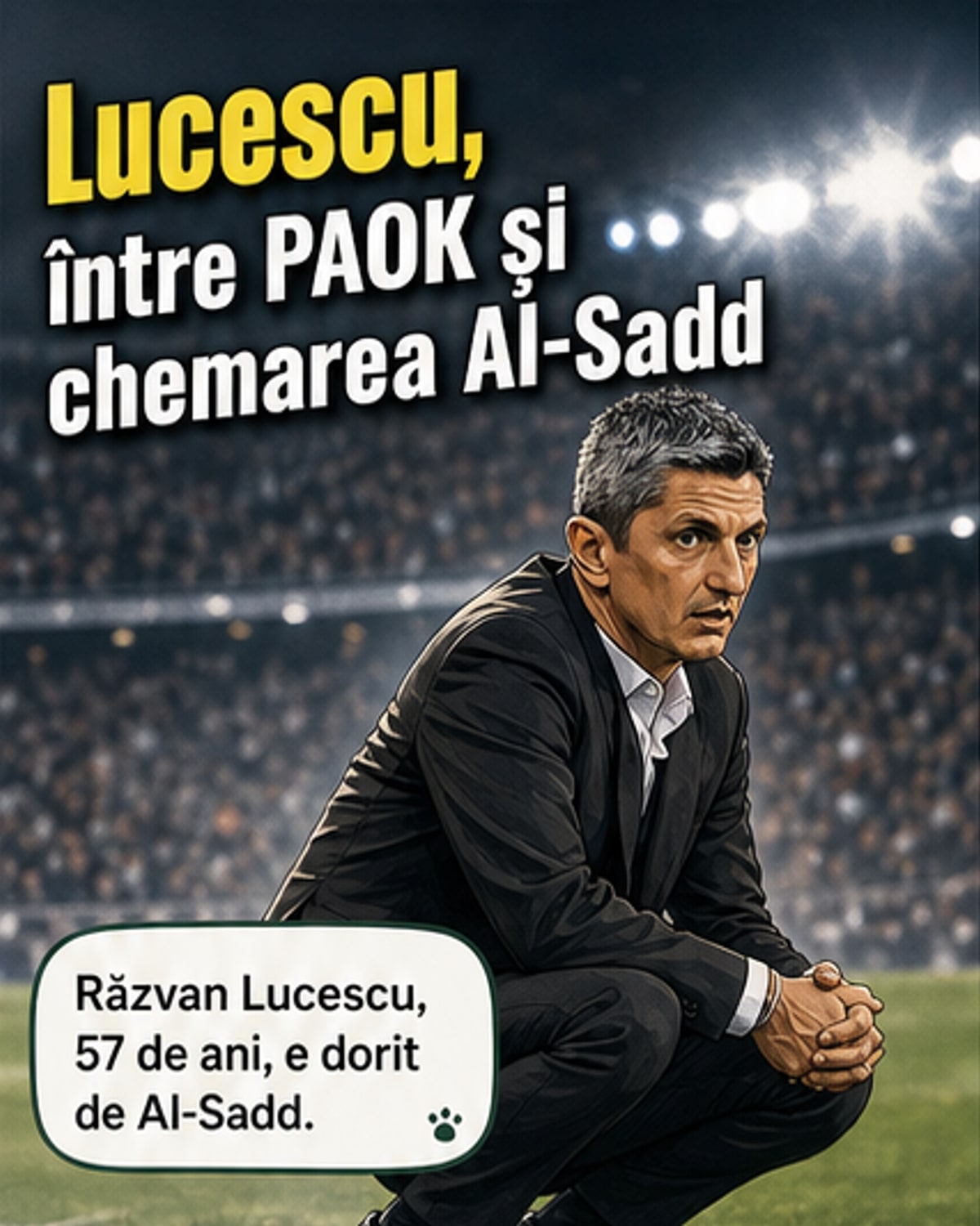 Lucescu, vizat de Al-Sadd pentru înlocuirea lui Mancini
