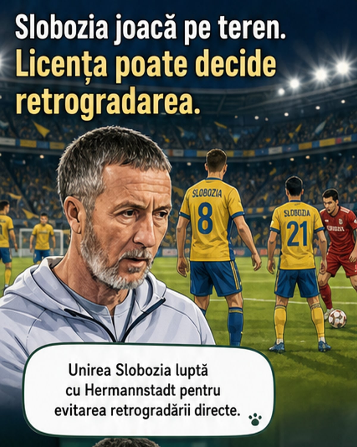 Unirea Slobozia, retrogradare decisă?