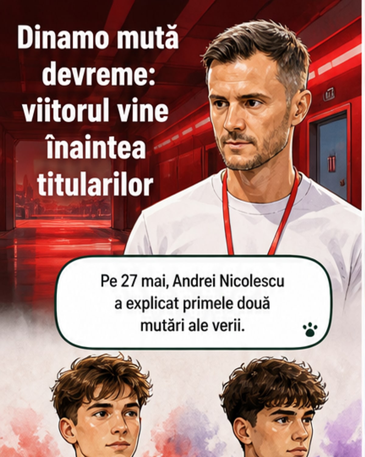 Dinamo aduce doi tineri pentru viitor