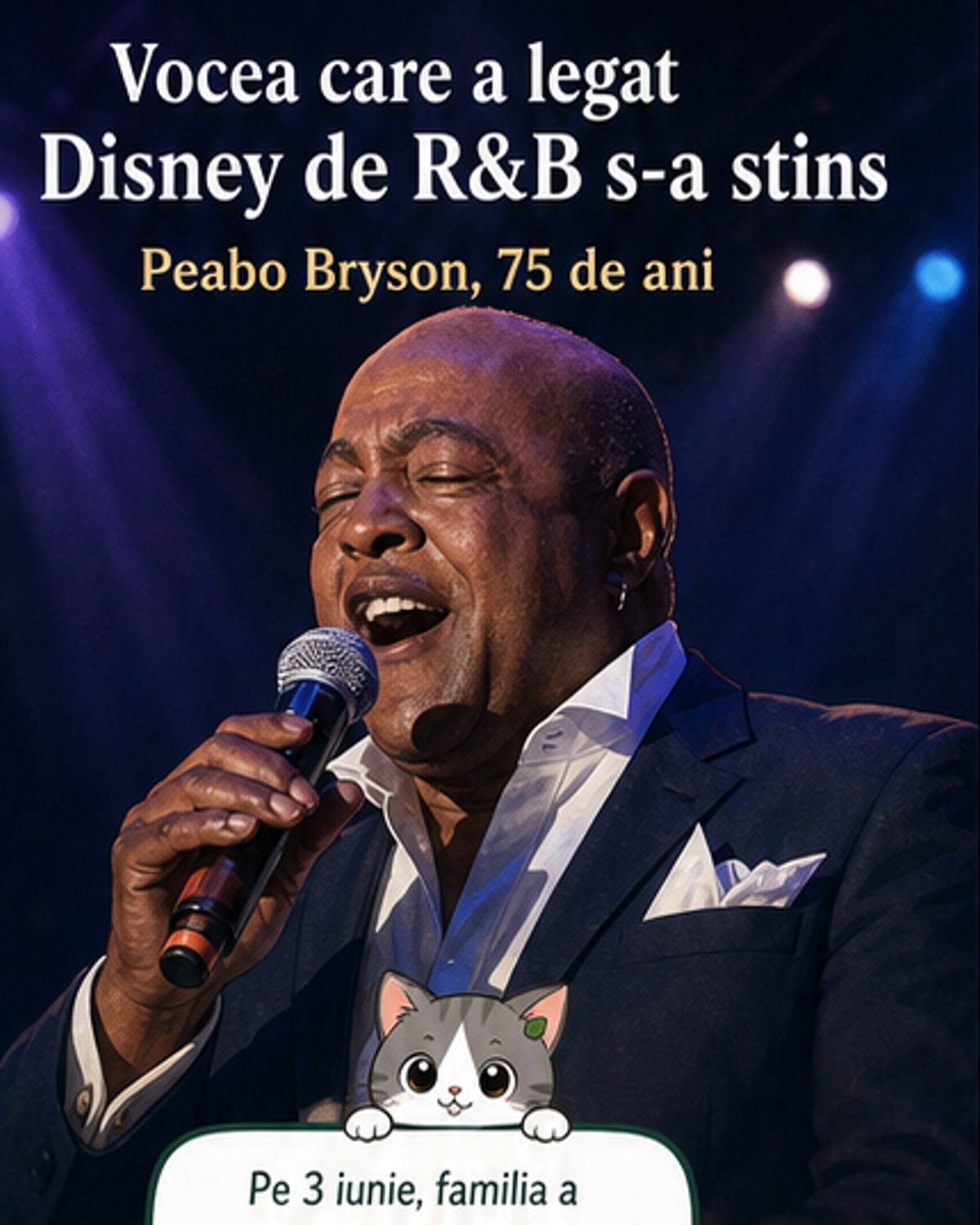 A murit vocea din spatele hiturilor Disney