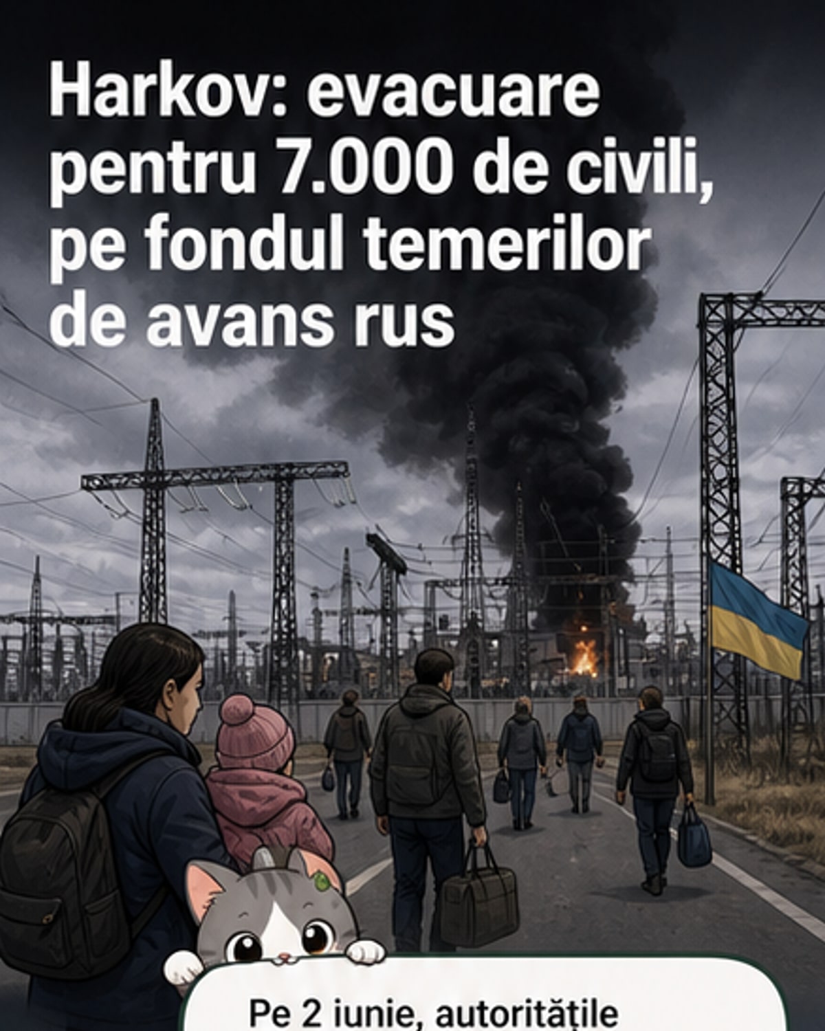 Ucraina evacuează mii din Harkov