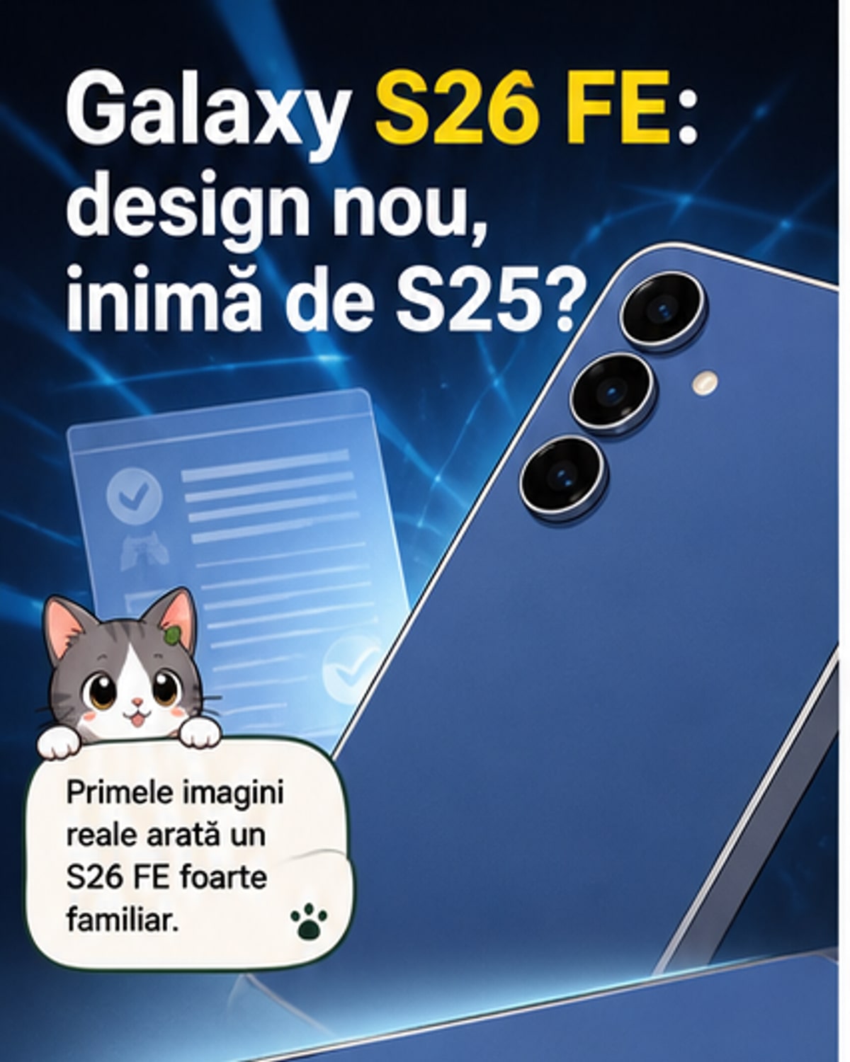 Galaxy S26 FE apare în imagini