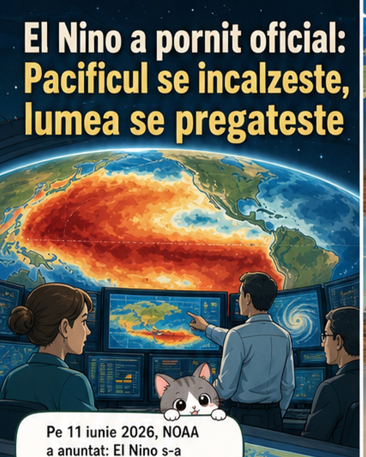 A început oficial El Niño