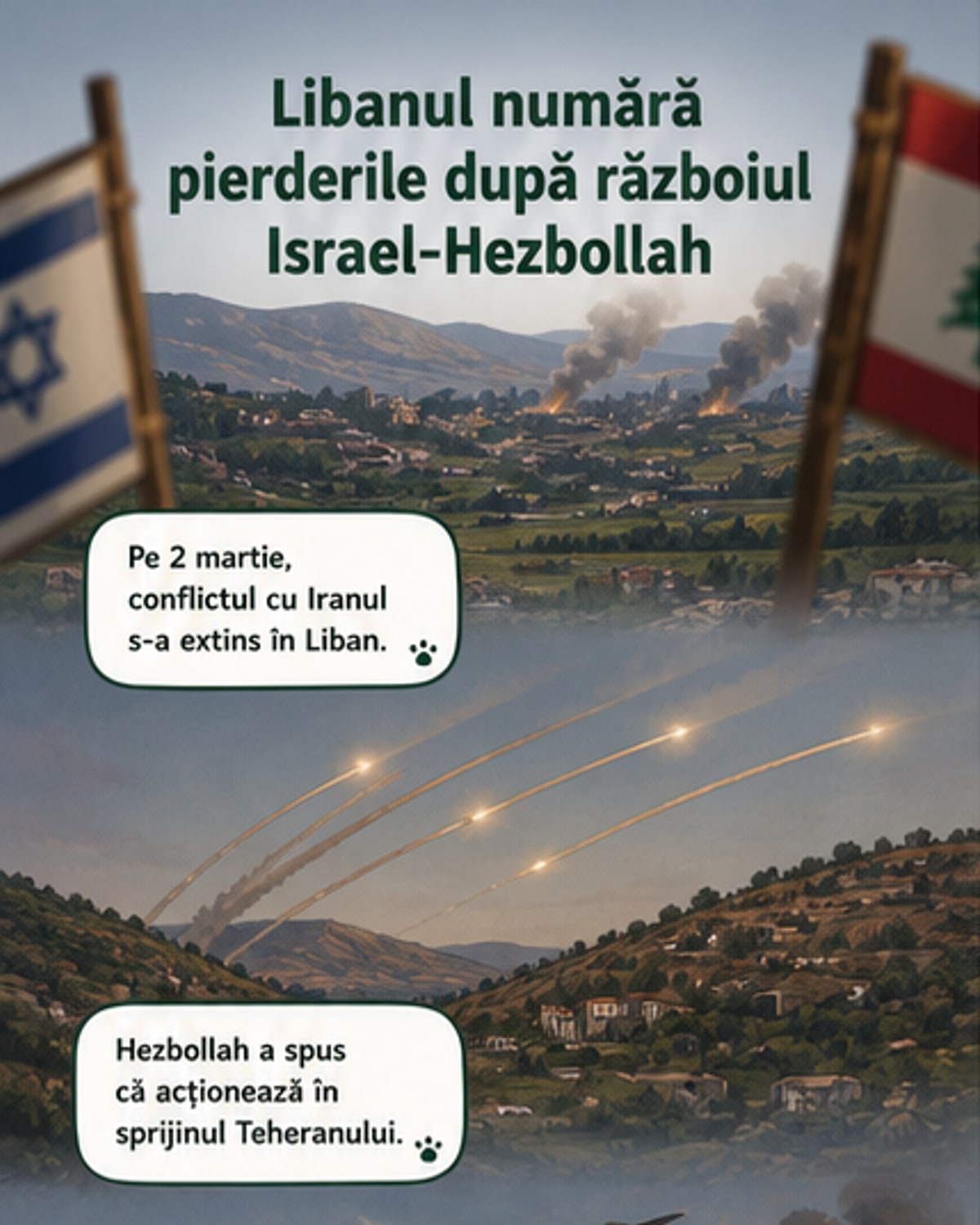 Libanul, sub ruina războiului