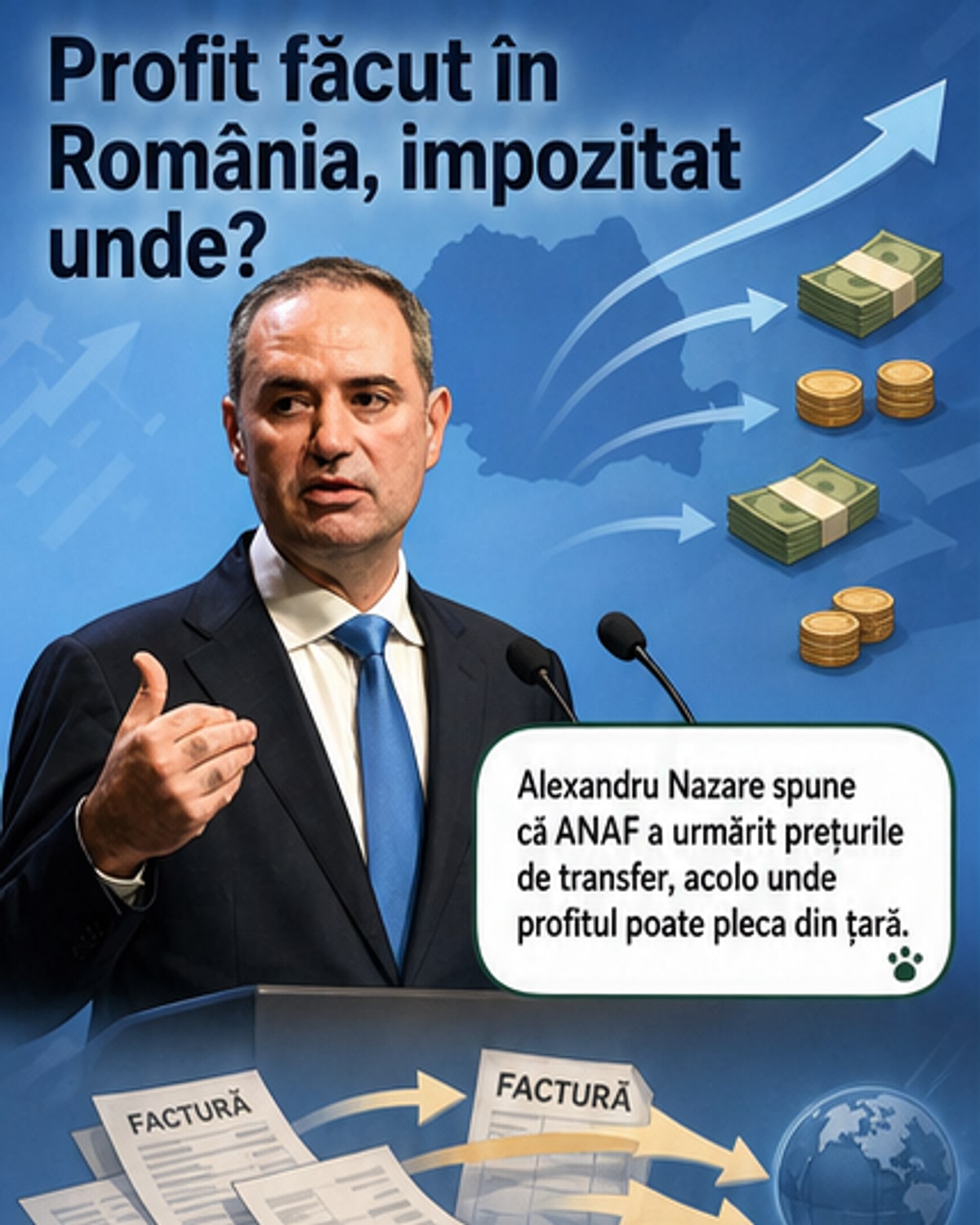 Exportul profitului afectează bugetul României