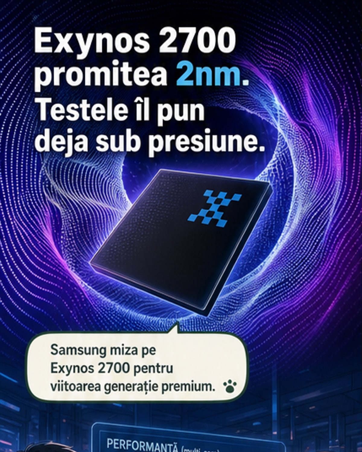 Procesorul Exynos 2700, eșec din nou