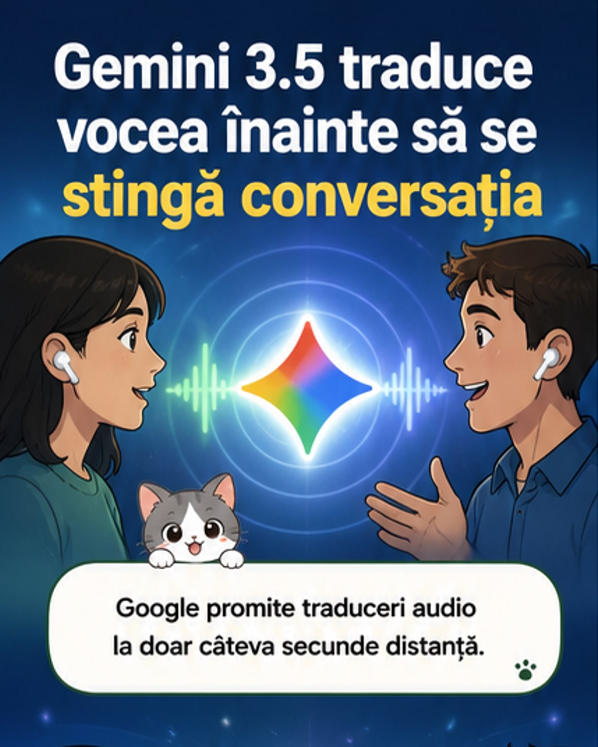 Google lansează traducere vocală aproape în timp real