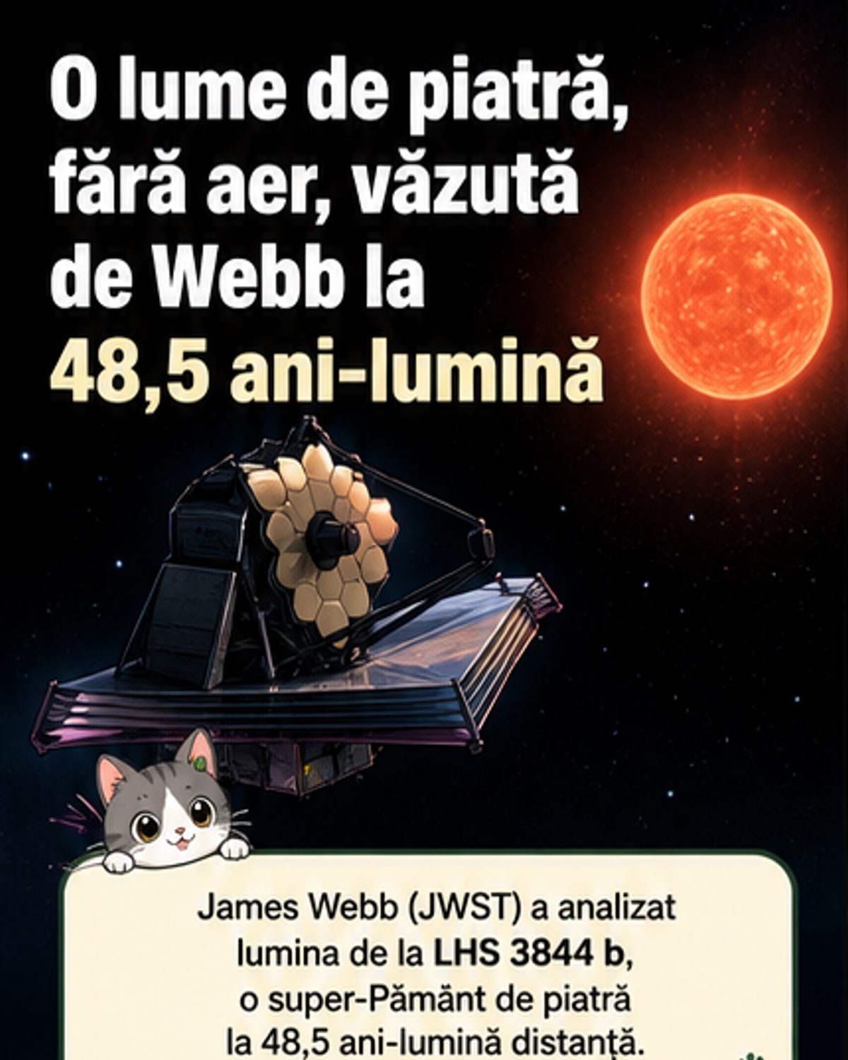 Un „super-Pământ” la 48 de ani-lumină