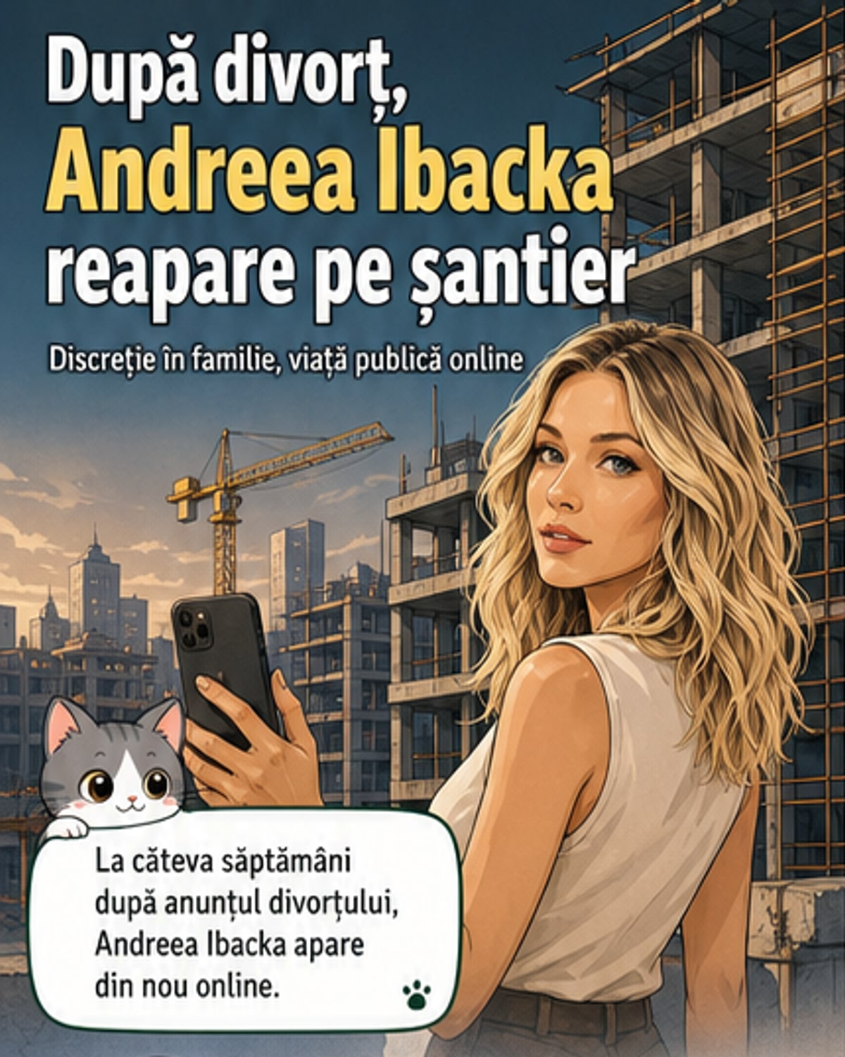 Andreea Ibacka, noua viață după divorț