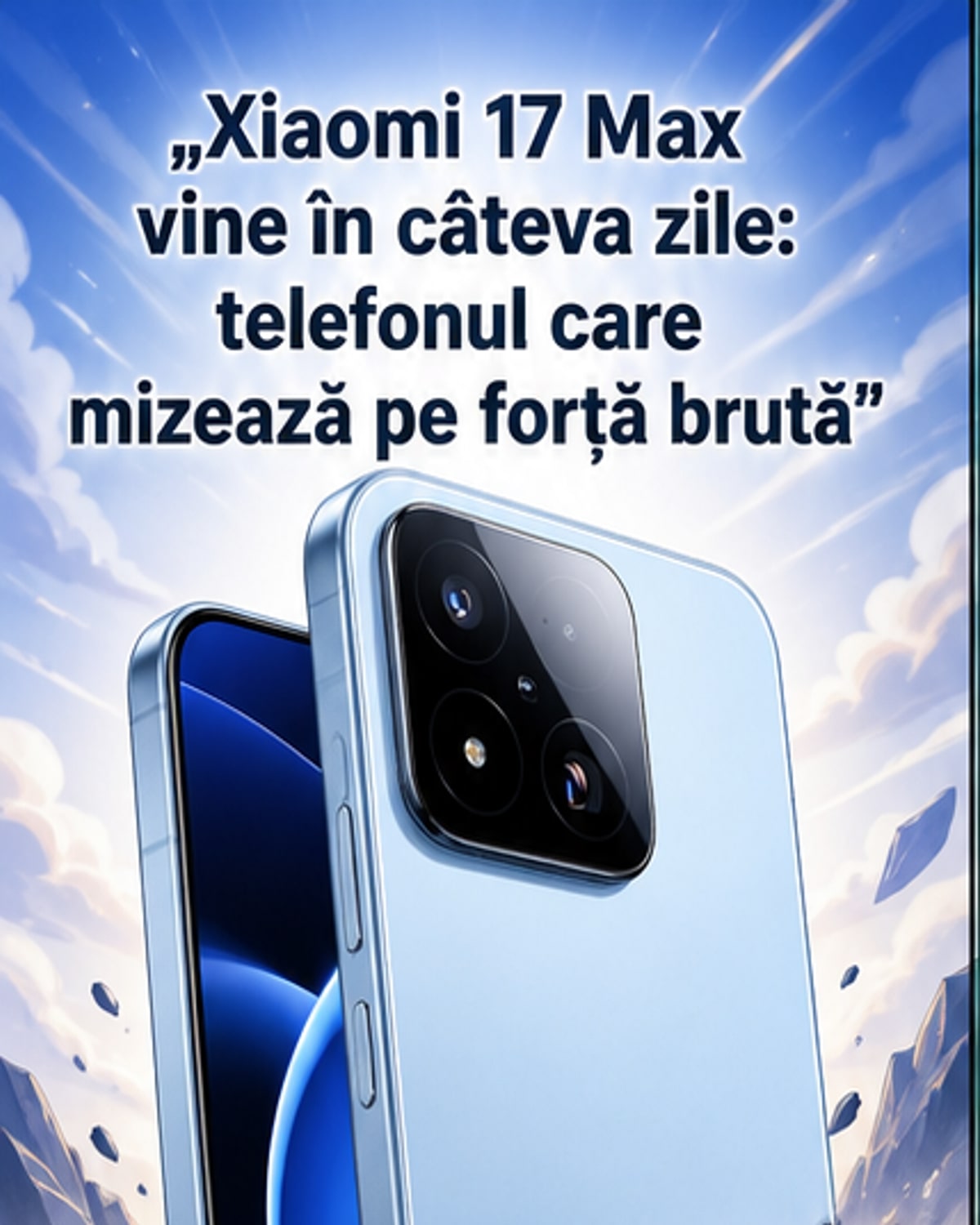 Xiaomi 17 Max: lansare iminentă cu top tehnologie