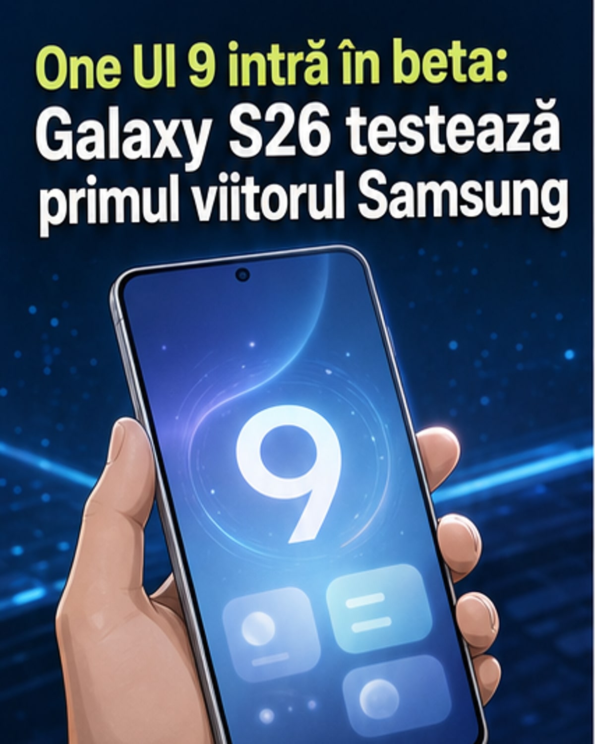 Samsung lansează beta-ul One UI 9
