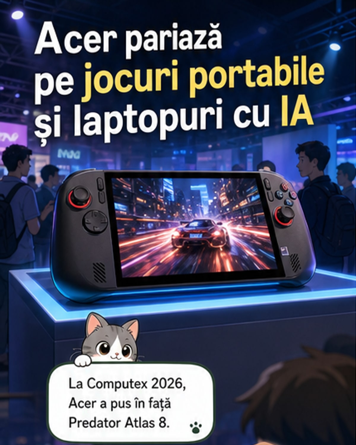 Acer lansează Predator Atlas 8 la Computex 2026