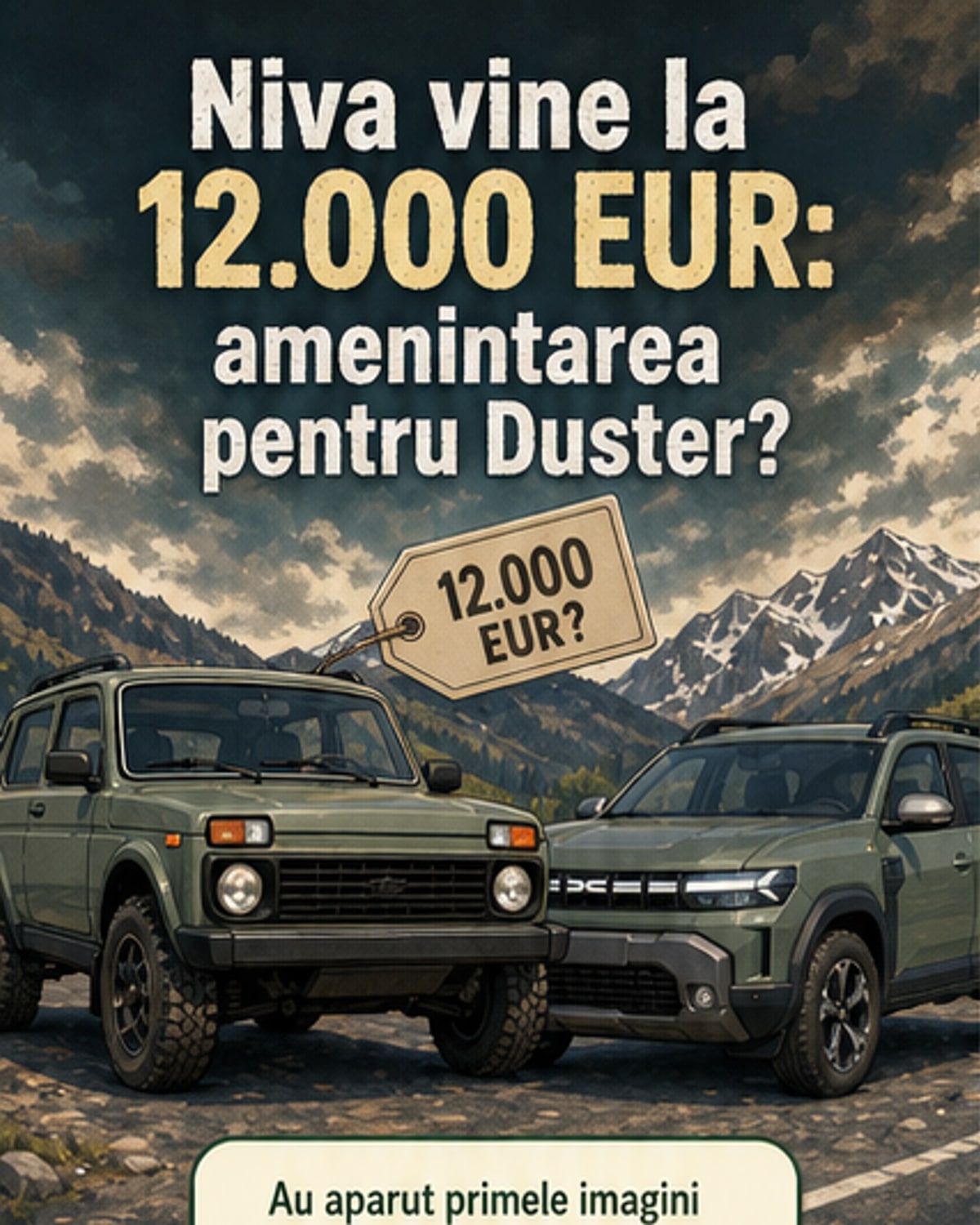 Noua Lada Niva, la 12.000 €, intră direct în competiție cu Dacia Duster