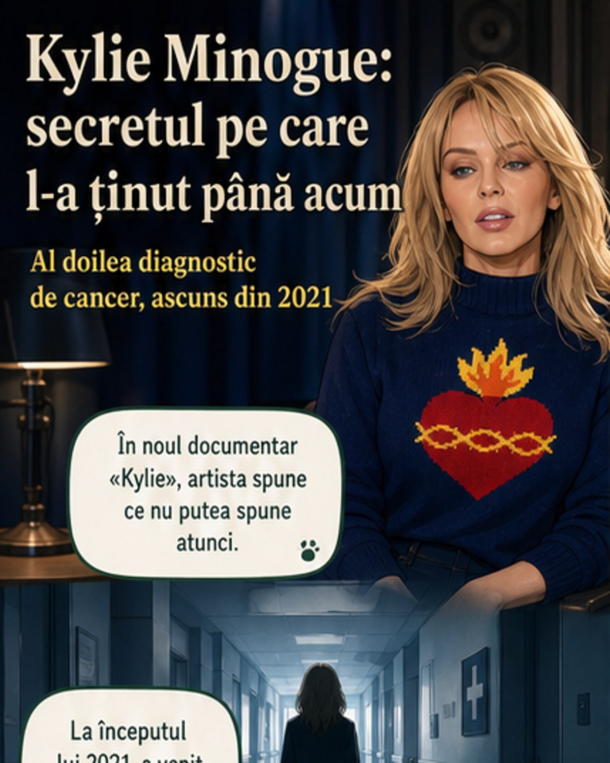 Kylie Minogue, a doua luptă cu cancerul