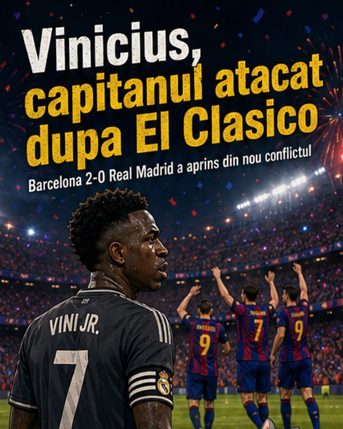 Vinicius, căpitanul controversat după El Clásico