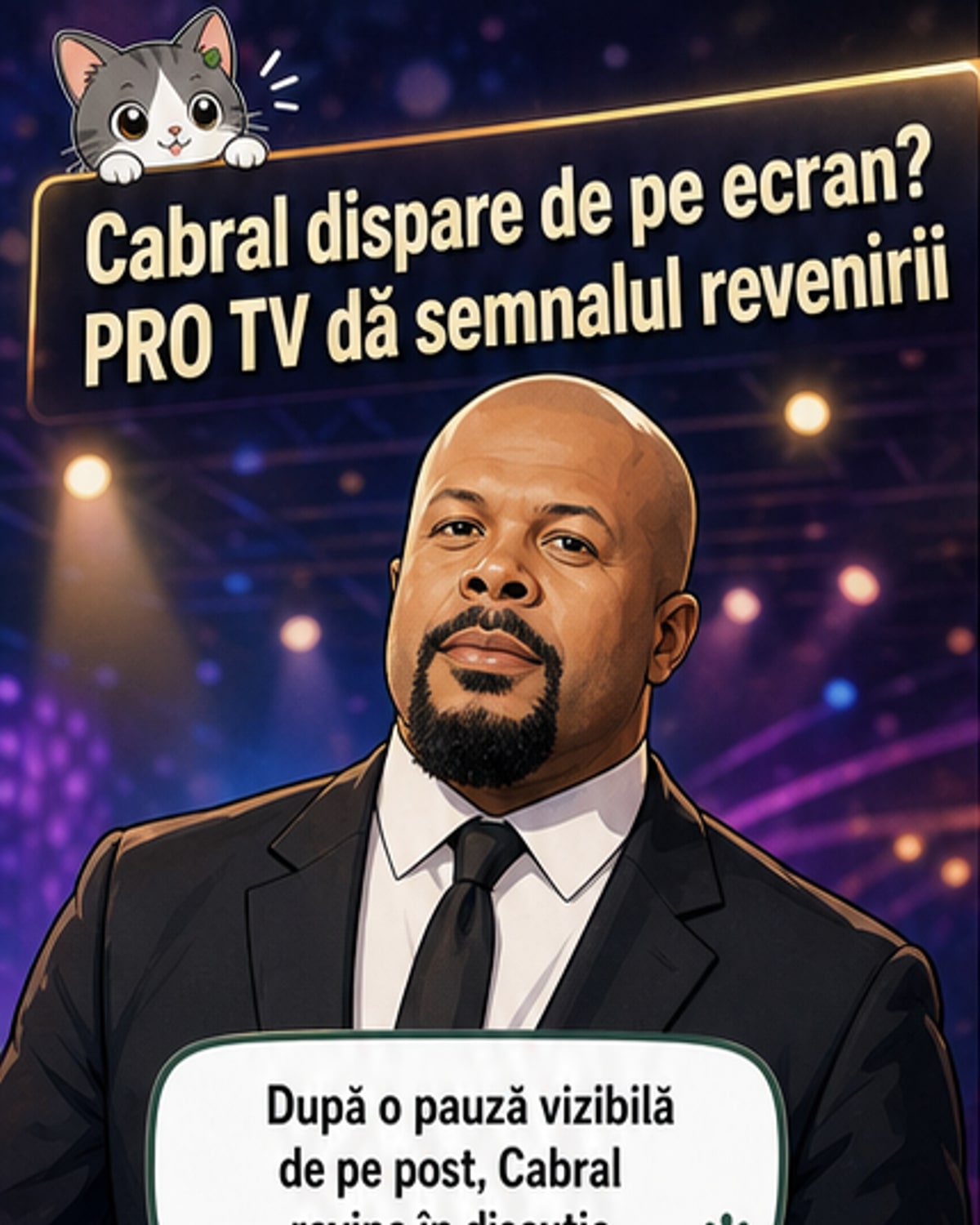 Cabral revine cu Săriți de pe fix