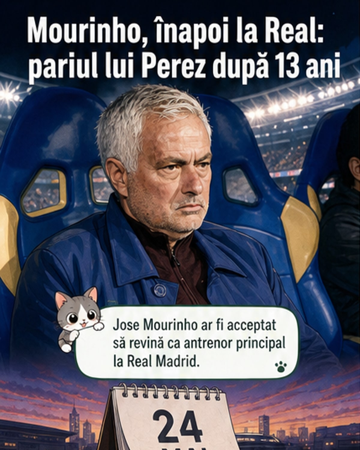 Mourinho revine la Real Madrid