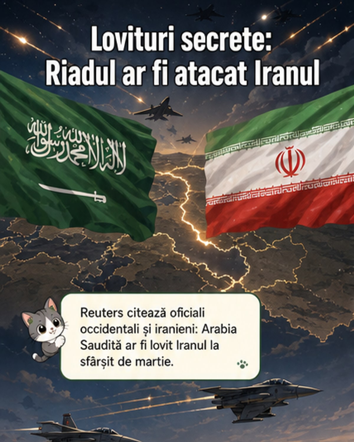 Arabia Saudită, în război secret cu Iranul