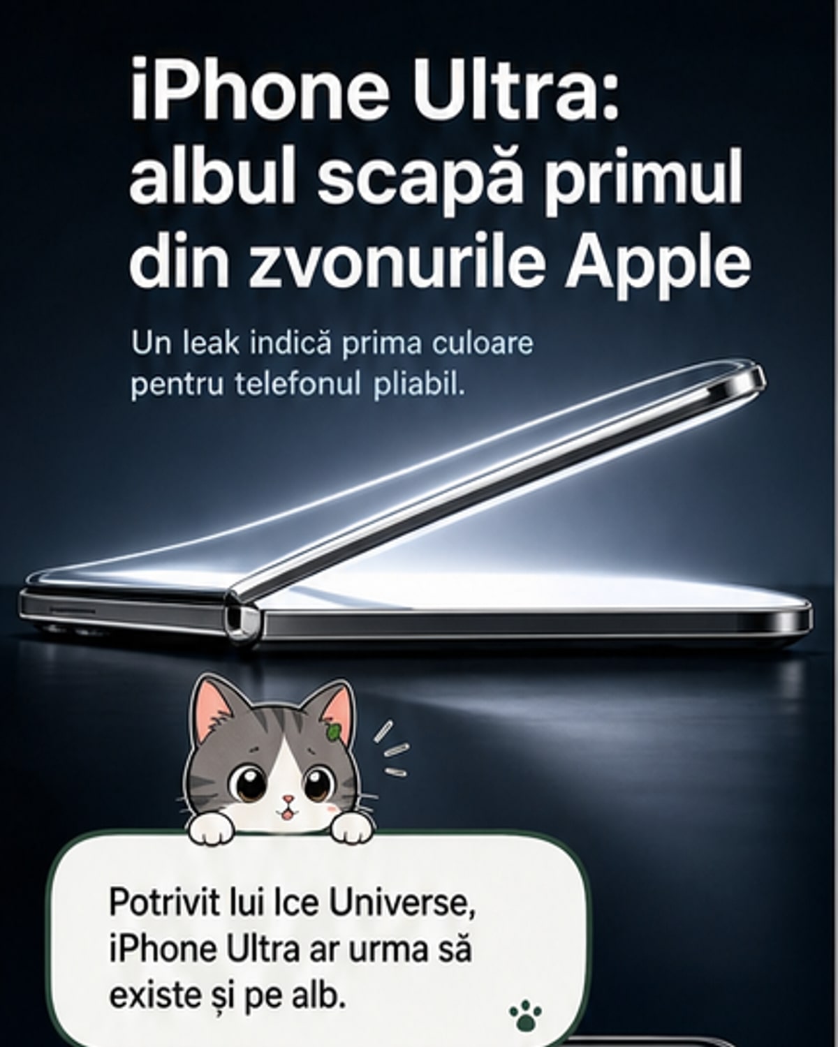 iPhone Ultra va avea culoarea albă