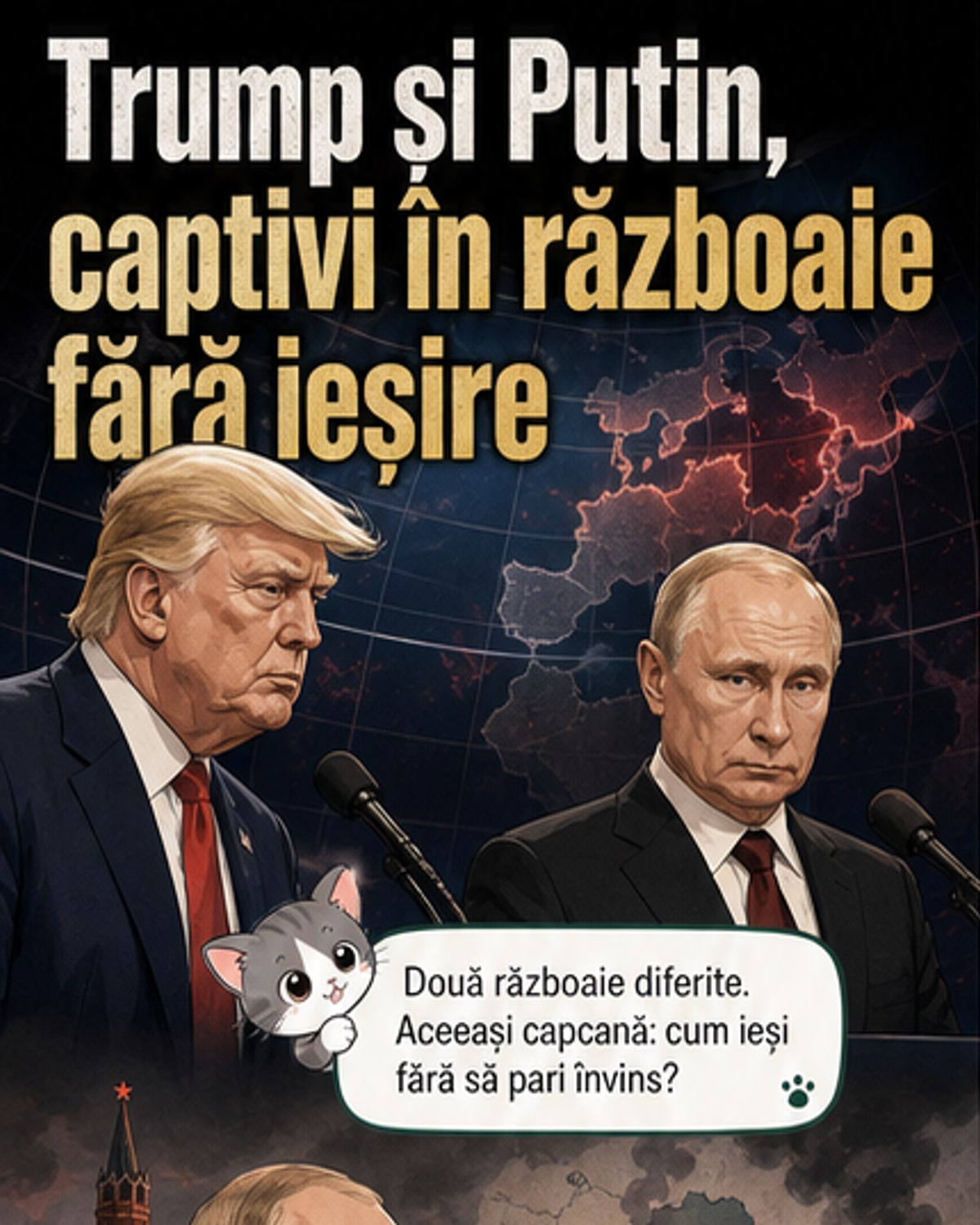 Putin și Trump prinși în războaie fără ieșire