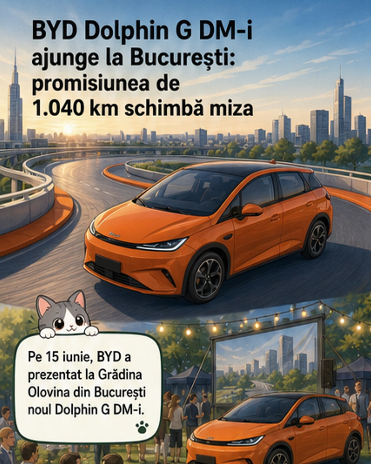BYD lansează în România un hibrid cu 1.000 km autonomie
