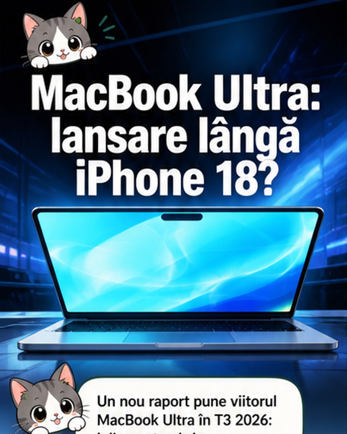 MacBook Ultra cu ecran tactil în septembrie?