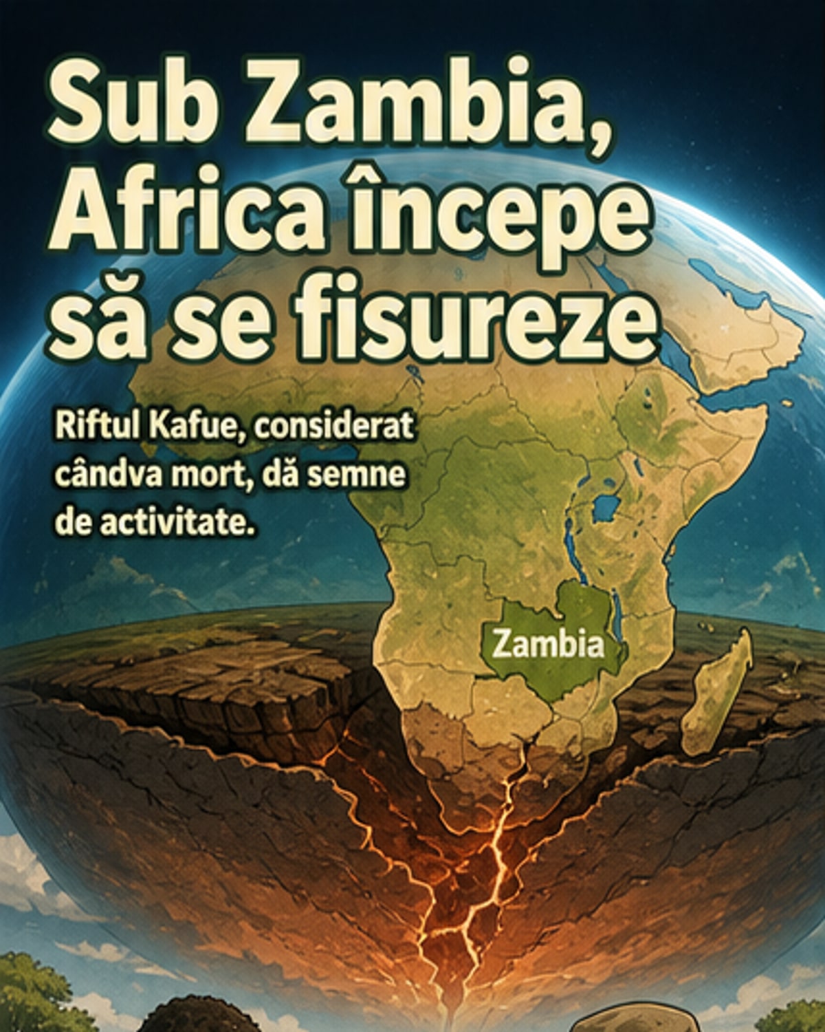 Africa se rupe în două: procesul a început