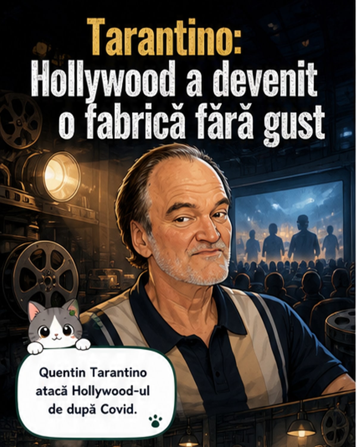 Tarantino: Hollywood e o fabrică de cârnați