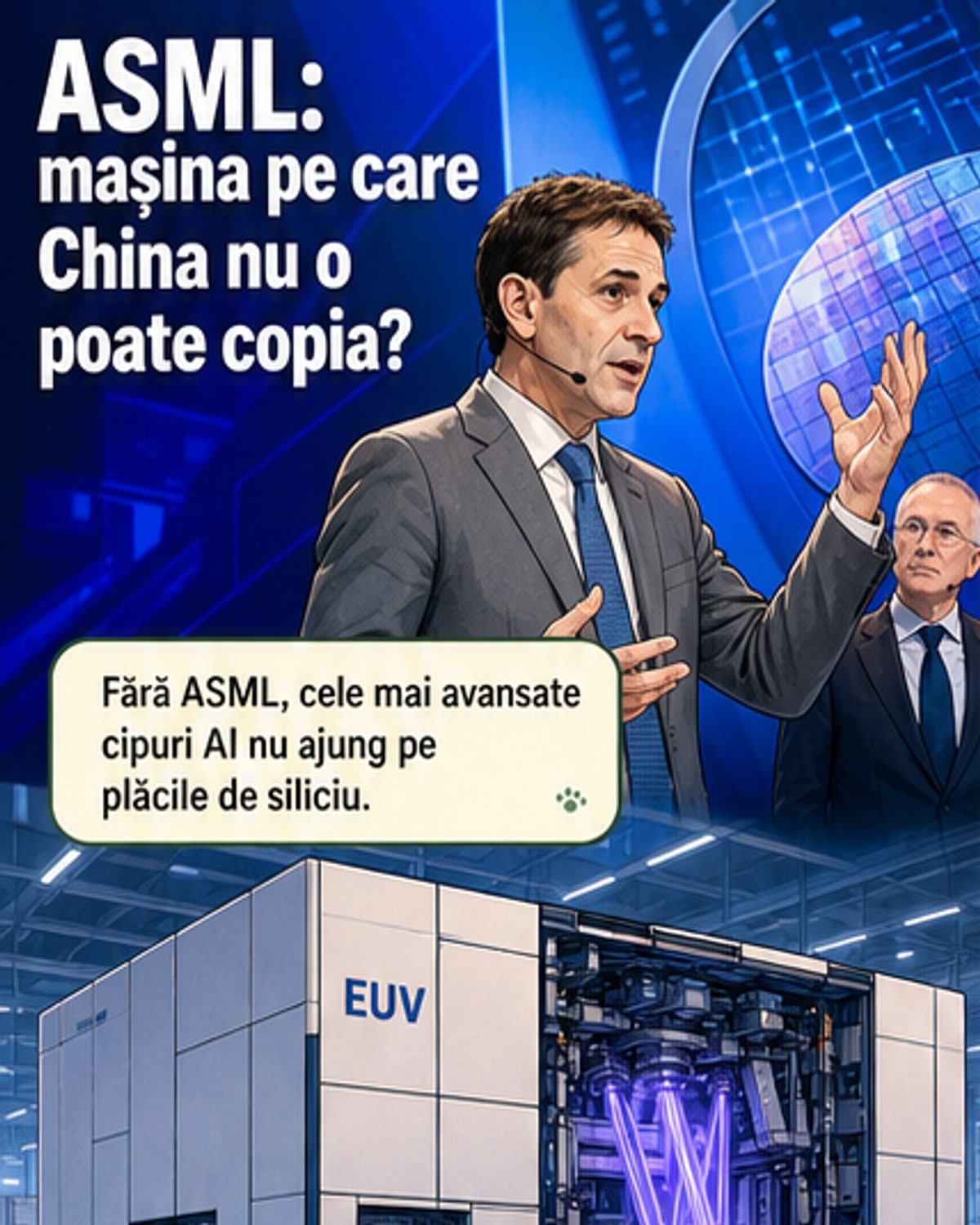 Cum ASML ține sub control tehnologia cheie pentru IA