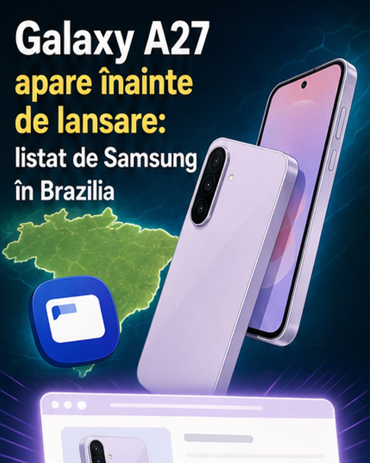 Galaxy A27, detaliile care contează