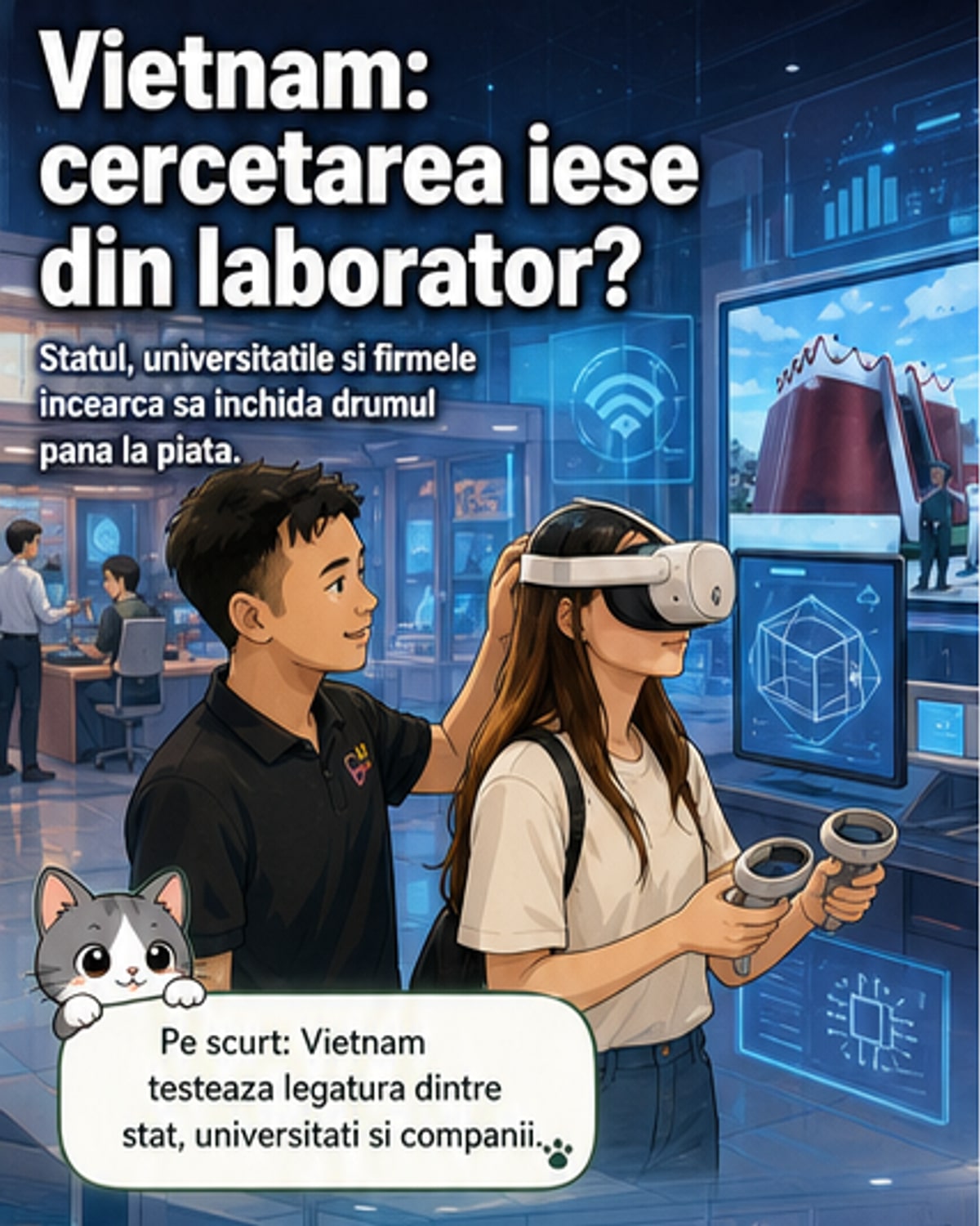Cum trece știința din lab la piață
