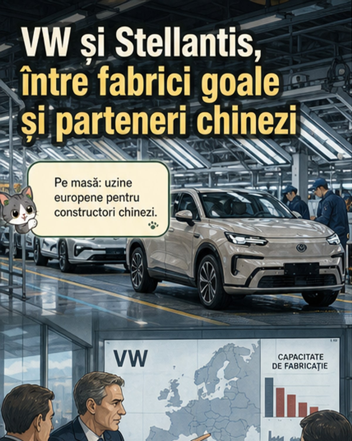 VW și Stellantis vând fabrici europene?