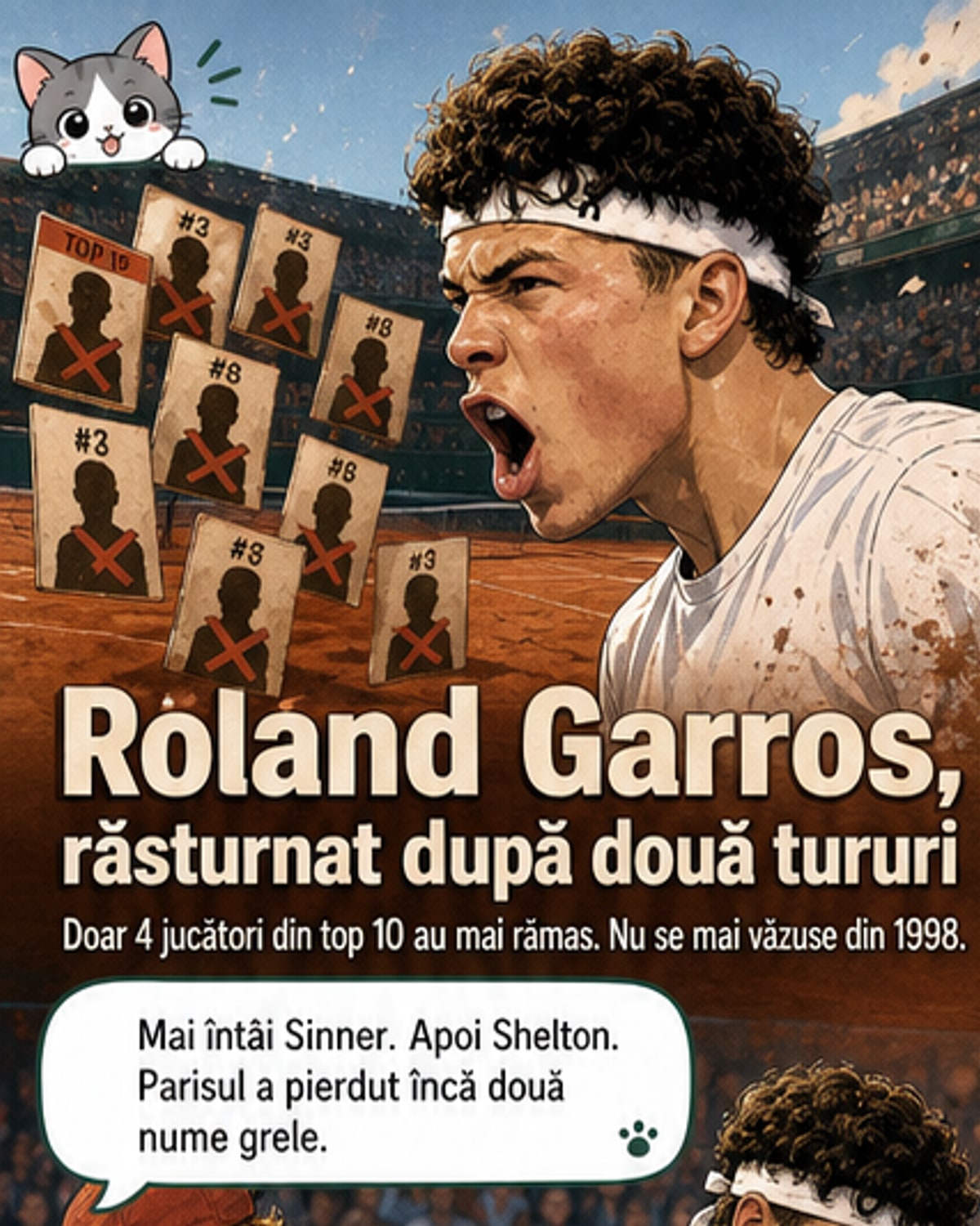 Doar 4 jucători top 10 mai sunt în cursă