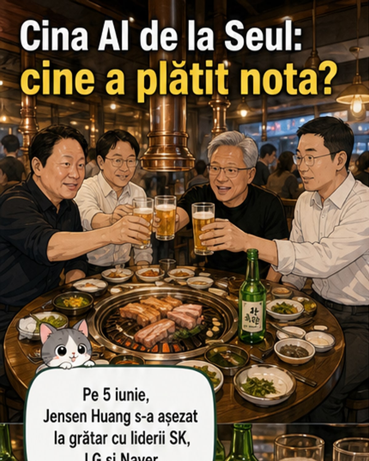 Cine a plătit pentru cina de un miliard de dolari?