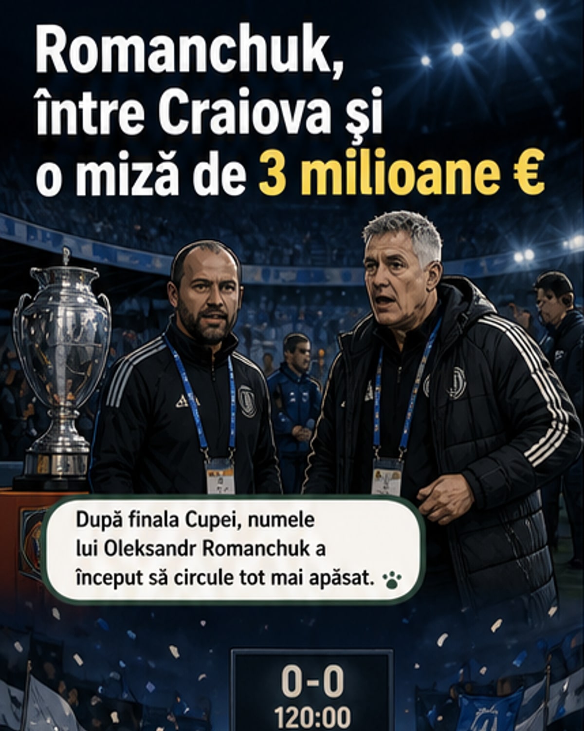 Transfer de 3 milioane în joc