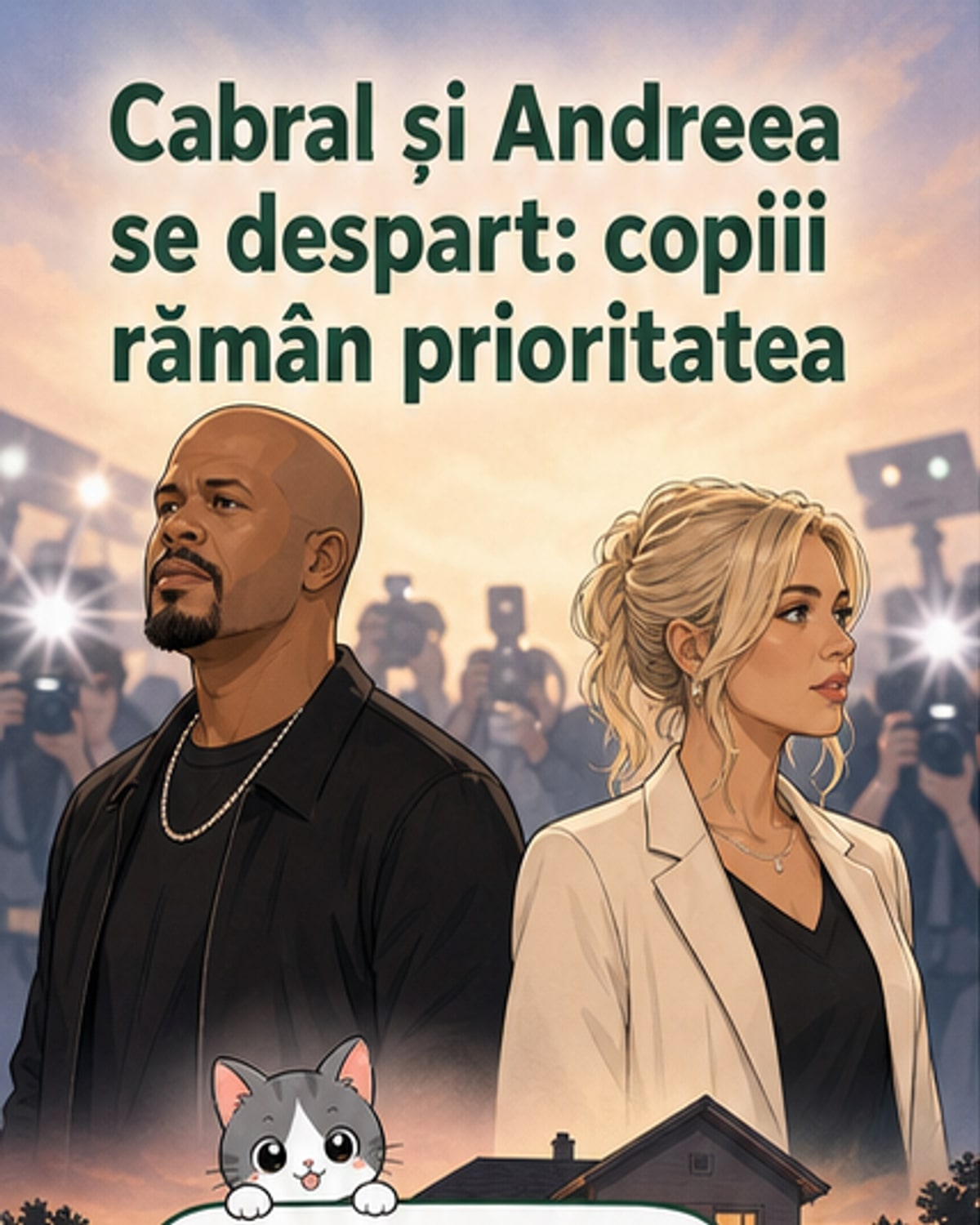 Andreea Ibacka și Cabral divorțează după 18 ani