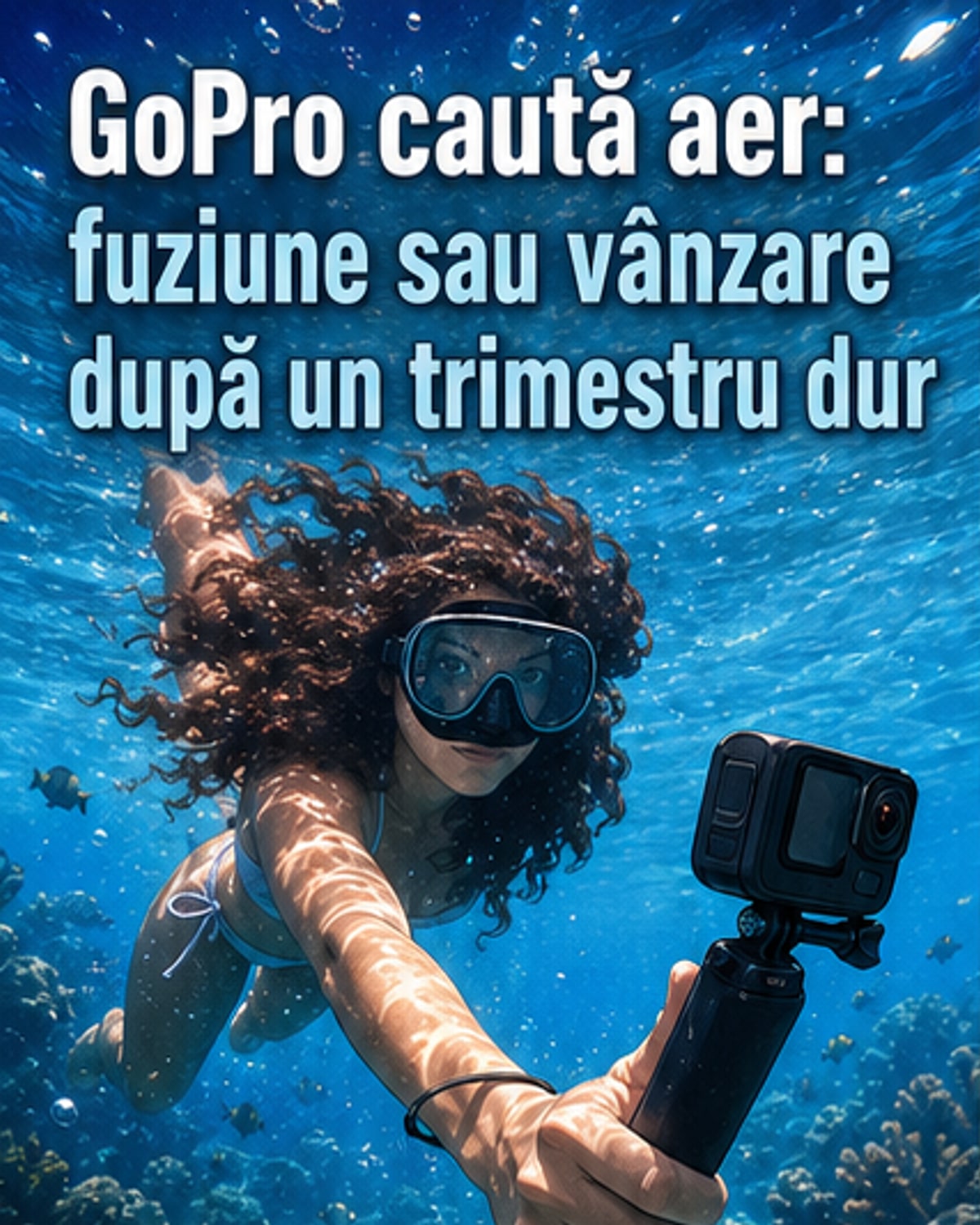 GoPro în criză: vânzare sau fuziune?
