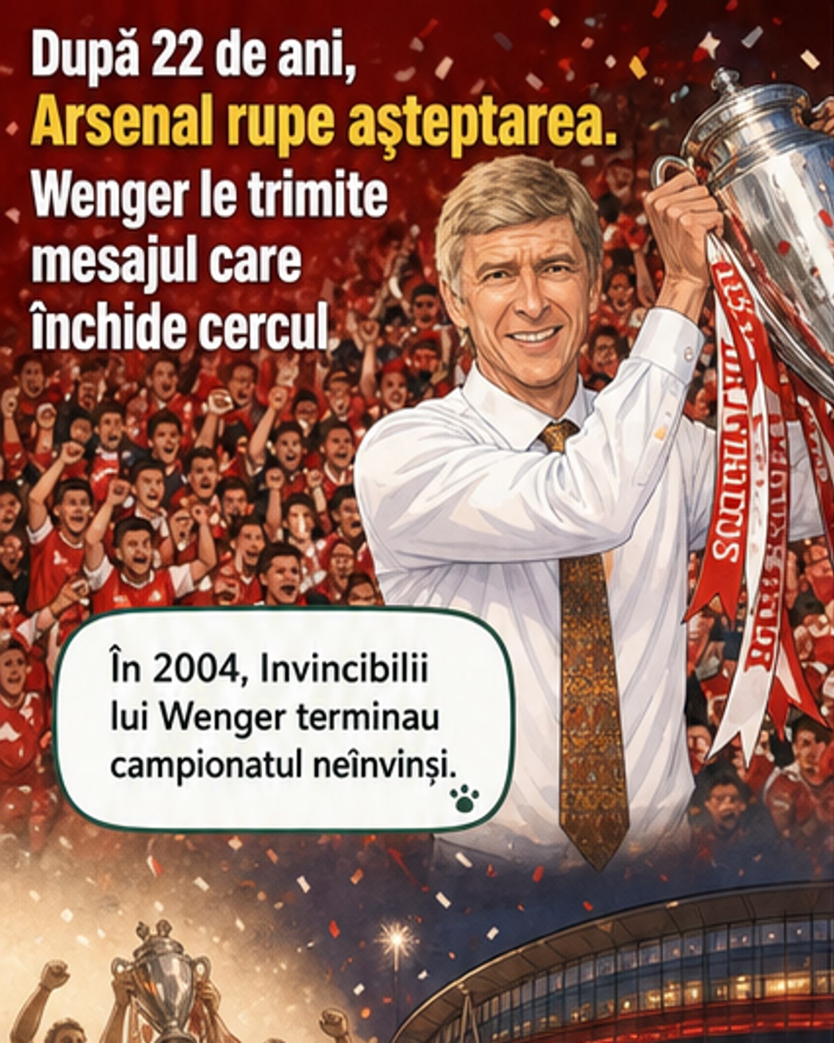 Arsenal, campioana după 22 de ani