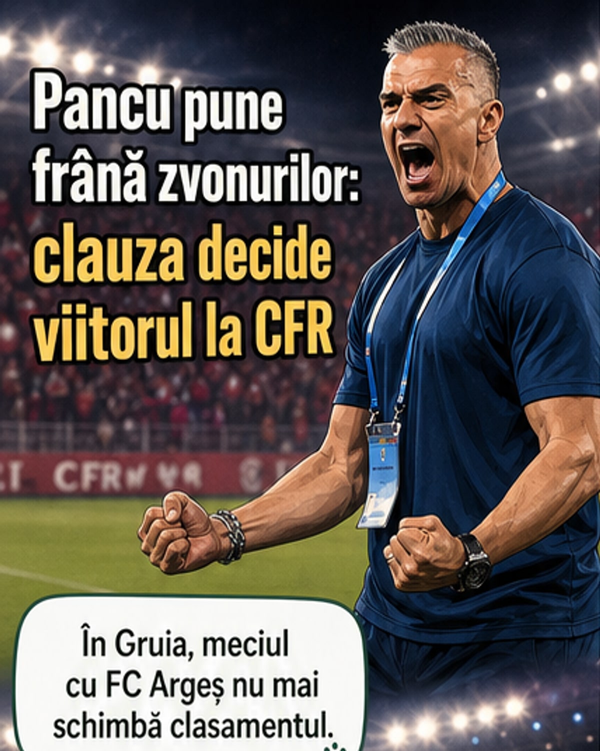 Pancu, clar: totul pe acte, nu pe vorbe