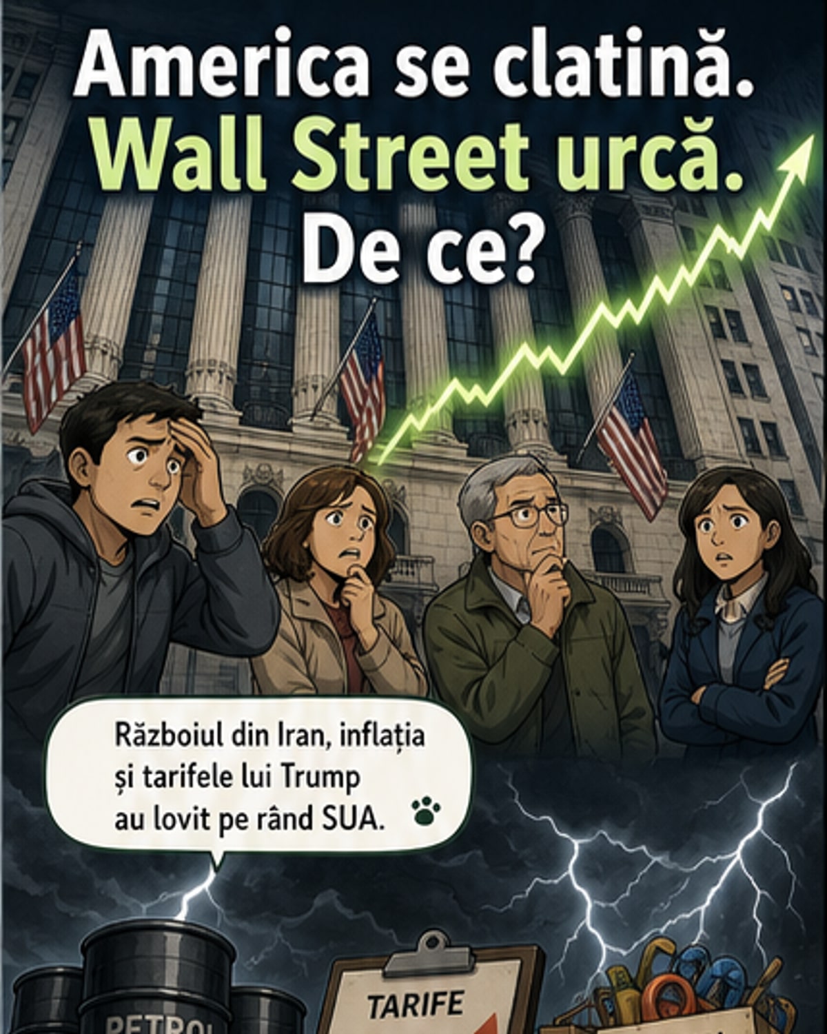 Piața bursieră crește în ciuda războiului