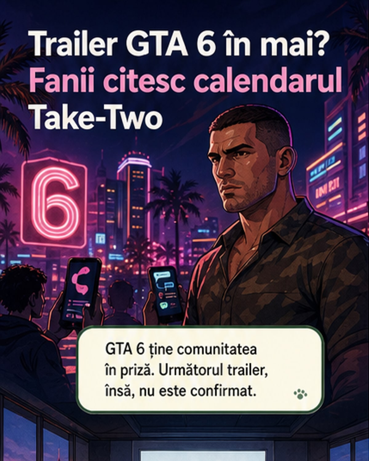 GTA 6 ar putea primi al treilea trailer în mai