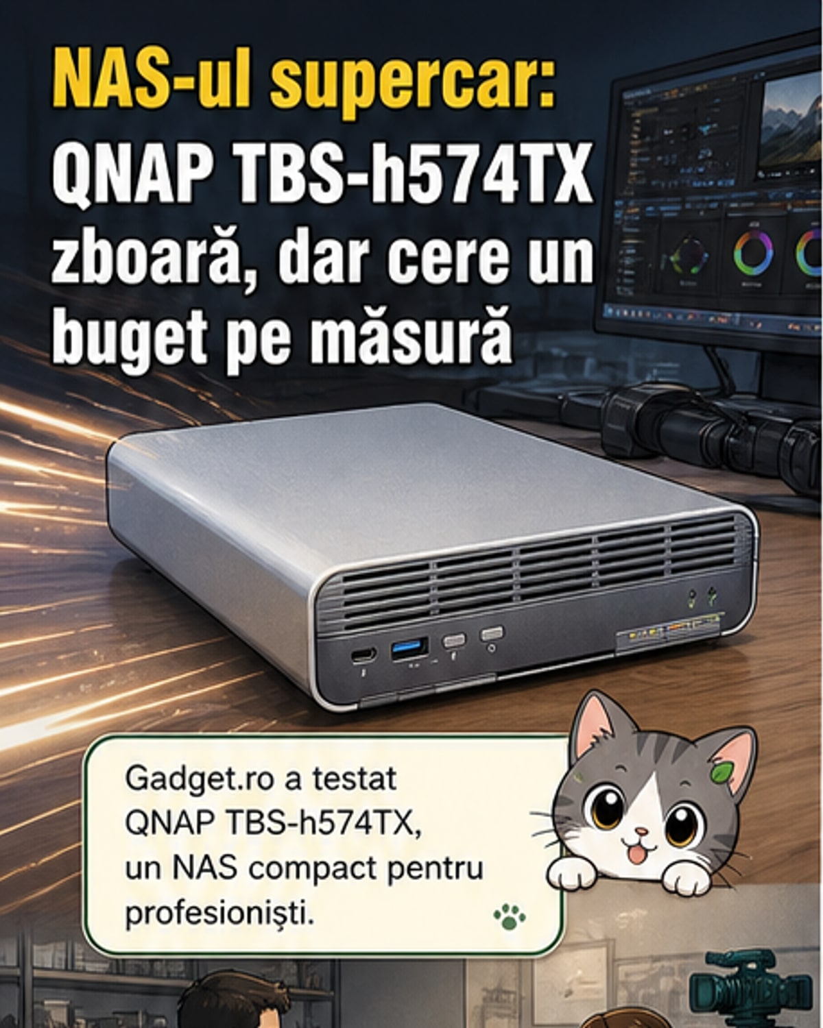 Un NAS ca o supercar: rapid, scump și fără compromisuri