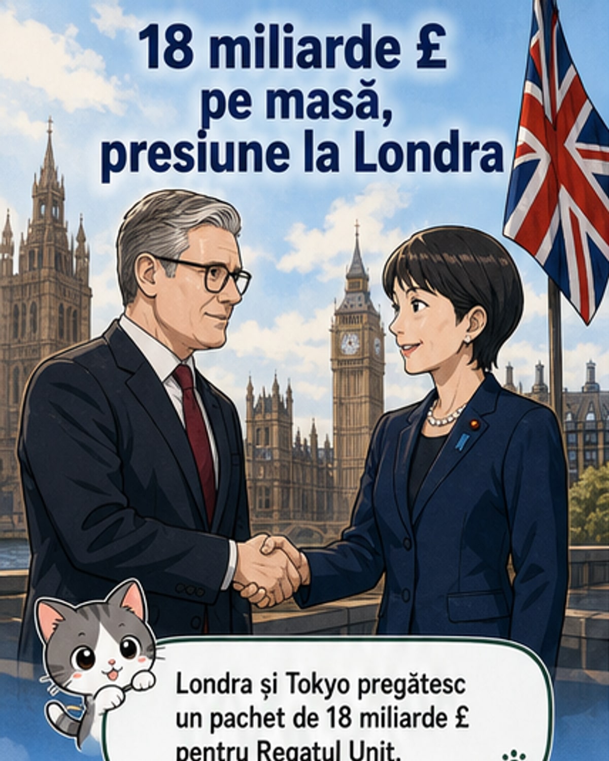 18 miliarde de lire în parteneriatul UK-Japonia
